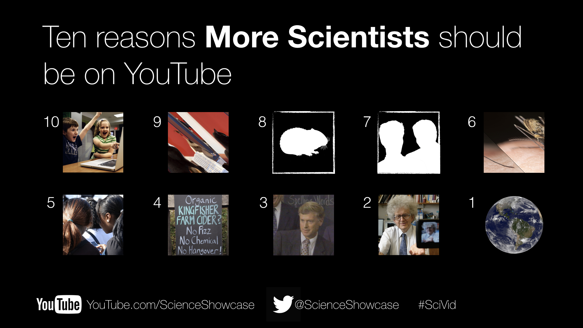 Ten reasons why more scientists should be on YouTube